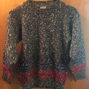 Vintage Cropped Sweater
